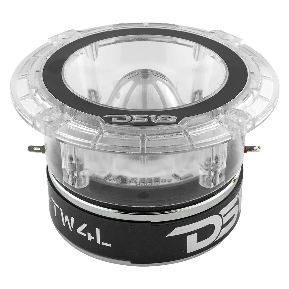 DS18 PRO-TW4L 4.5" Super Bullet Tweeter With RGB LED Lights – 560 Watts, 300W RMS, Single Speaker (China)