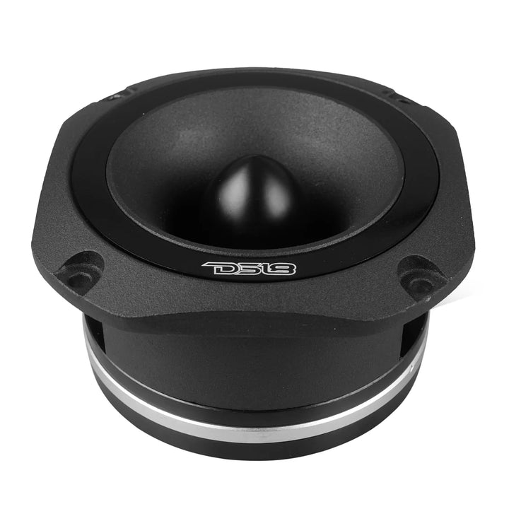 DS18 PRO-TW750CN-8 4" Black Bullet Super Tweeter with Neodymium Magnet and 1.5" Titanium Voice Coil - 220 Watts Rms 8-ohm