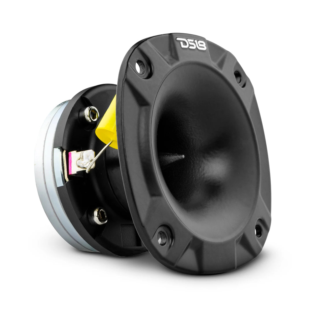 DS18 PRO-TWN2 Súper tweeter tipo bala de compresión de neodimio de 3" con bobina móvil de titanio de 1" - 100 vatios Rms 4 ohmios