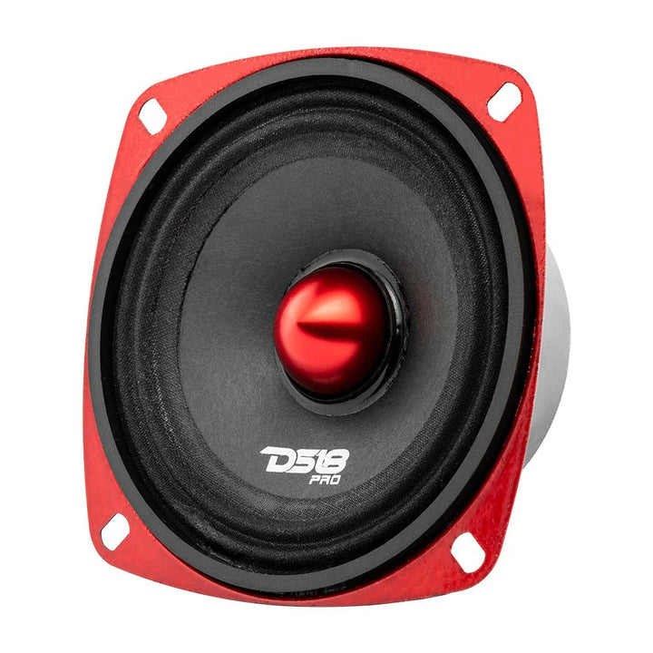 DS18 PRO-X4.4BMSL Slim Mid-Range Loudspeaker - 100 Watts Rms 4-ohm
