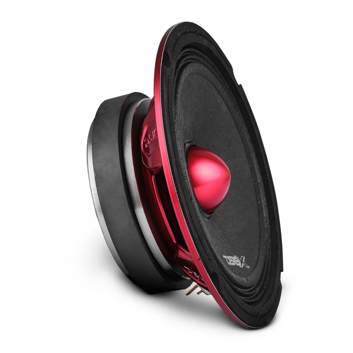 DS18 PRO-X6.4BMSL Shallow Mount 6.5" Mid-Range Bullet Loudspeaker with 1.5" Voice Coil - 250 Watts Rms 4-ohm