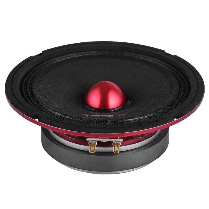 DS18 PRO-X6.4BMSL Shallow Mount 6.5" Mid-Range Bullet Loudspeaker with 1.5" Voice Coil - 250 Watts Rms 4-ohm