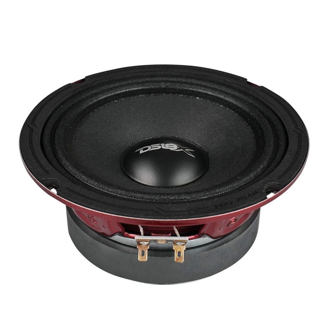 DS18 PRO-X6.4M Altavoz de rango medio de 6,5" con tapa antipolvo clásica y bobina móvil de 1,5" - 250 vatios Rms 4 ohmios