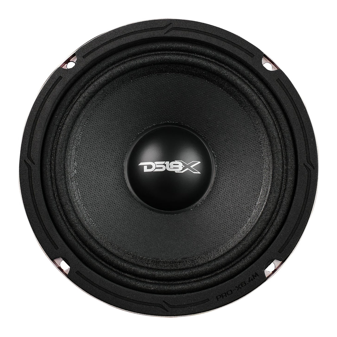 DS18 PRO-X6.4M Altavoz de rango medio de 6,5" con tapa antipolvo clásica y bobina móvil de 1,5" - 250 vatios Rms 4 ohmios
