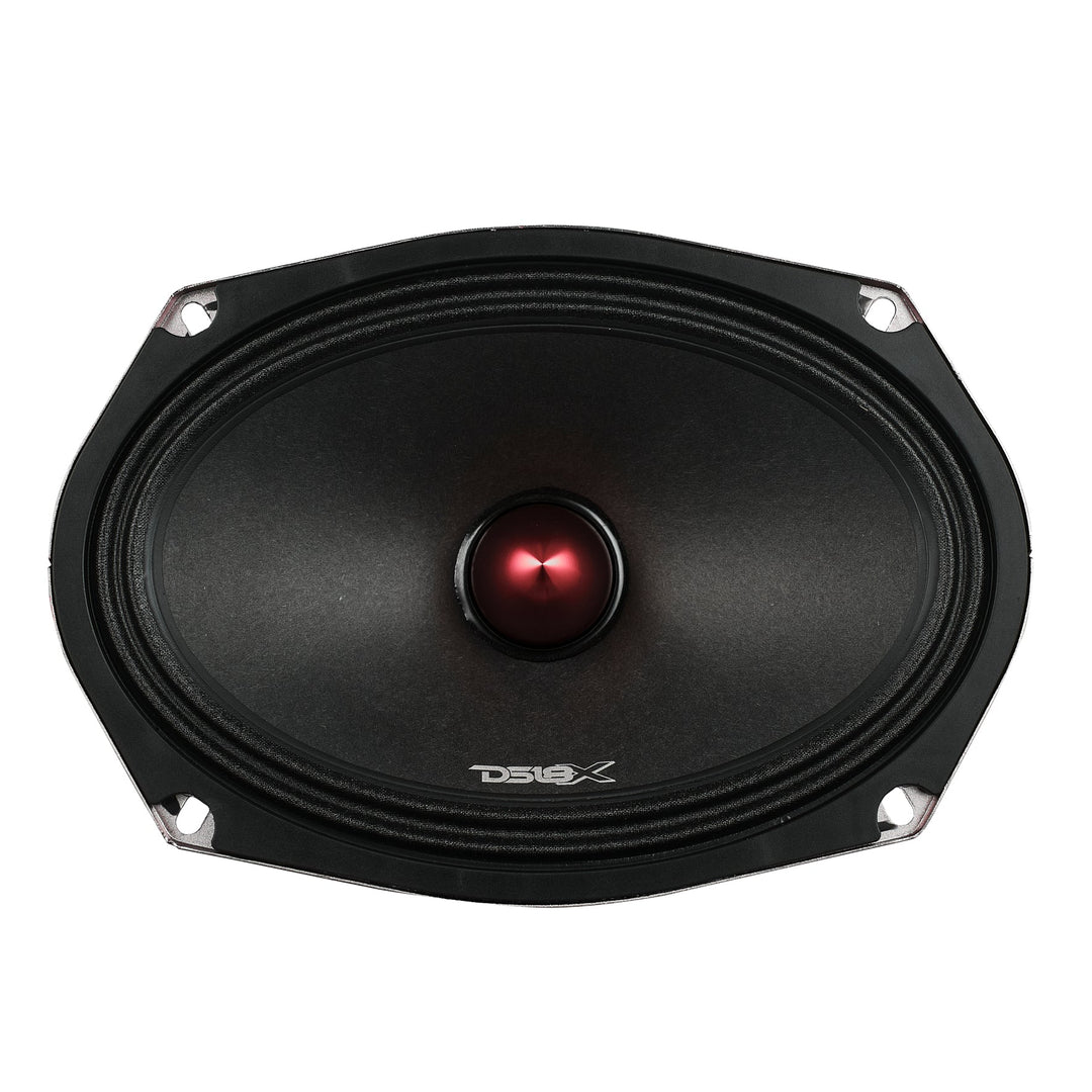 DS18 PRO-X698BM Altavoz de rango medio de 6x9" con bala de aluminio y bobina móvil de 1,5" - 200 vatios Rms 8 ohmios