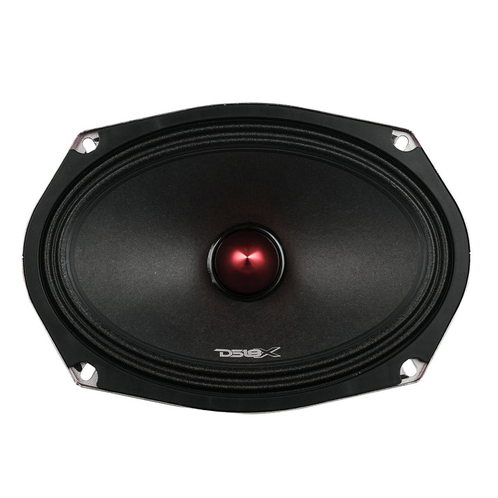 DS18 PRO-X698BM Altavoz de rango medio de 6x9" con bala de aluminio y bobina móvil de 1,5" - 200 vatios Rms 8 ohmios