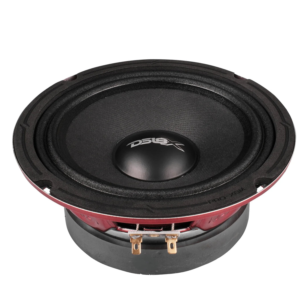 DS18 PRO-X6M Altavoz de rango medio de 6,5" con tapa antipolvo clásica y bobina móvil de 1,5" - 225 vatios Rms 8 ohmios
