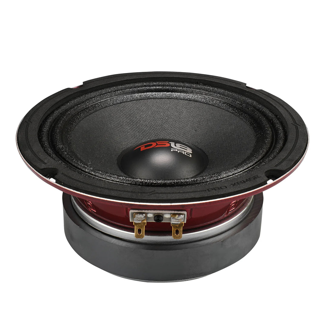 DS18 PRO-X6MSE 6.5" Mid-Range Loudspeaker with Sealed Basket and 1.5" Voice Coil - 225 Watts Rms 8-ohm
