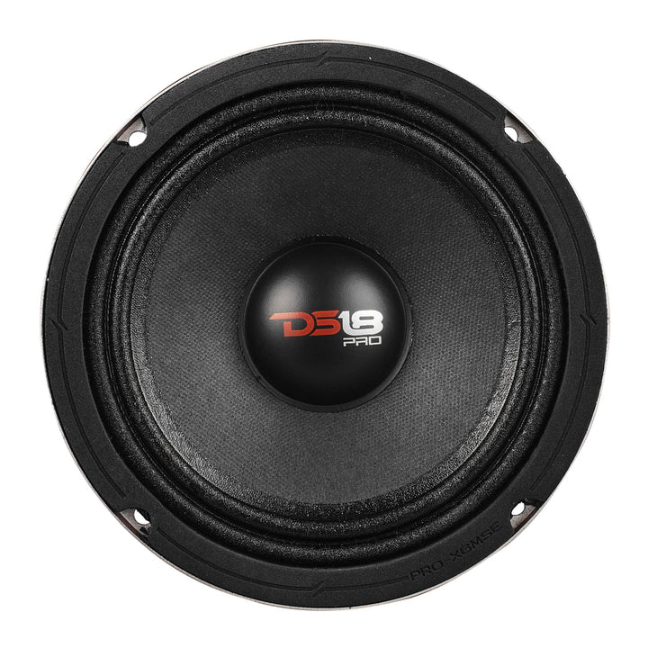 DS18 PRO-X6MSE 6.5" Mid-Range Loudspeaker with Sealed Basket and 1.5" Voice Coil - 225 Watts Rms 8-ohm