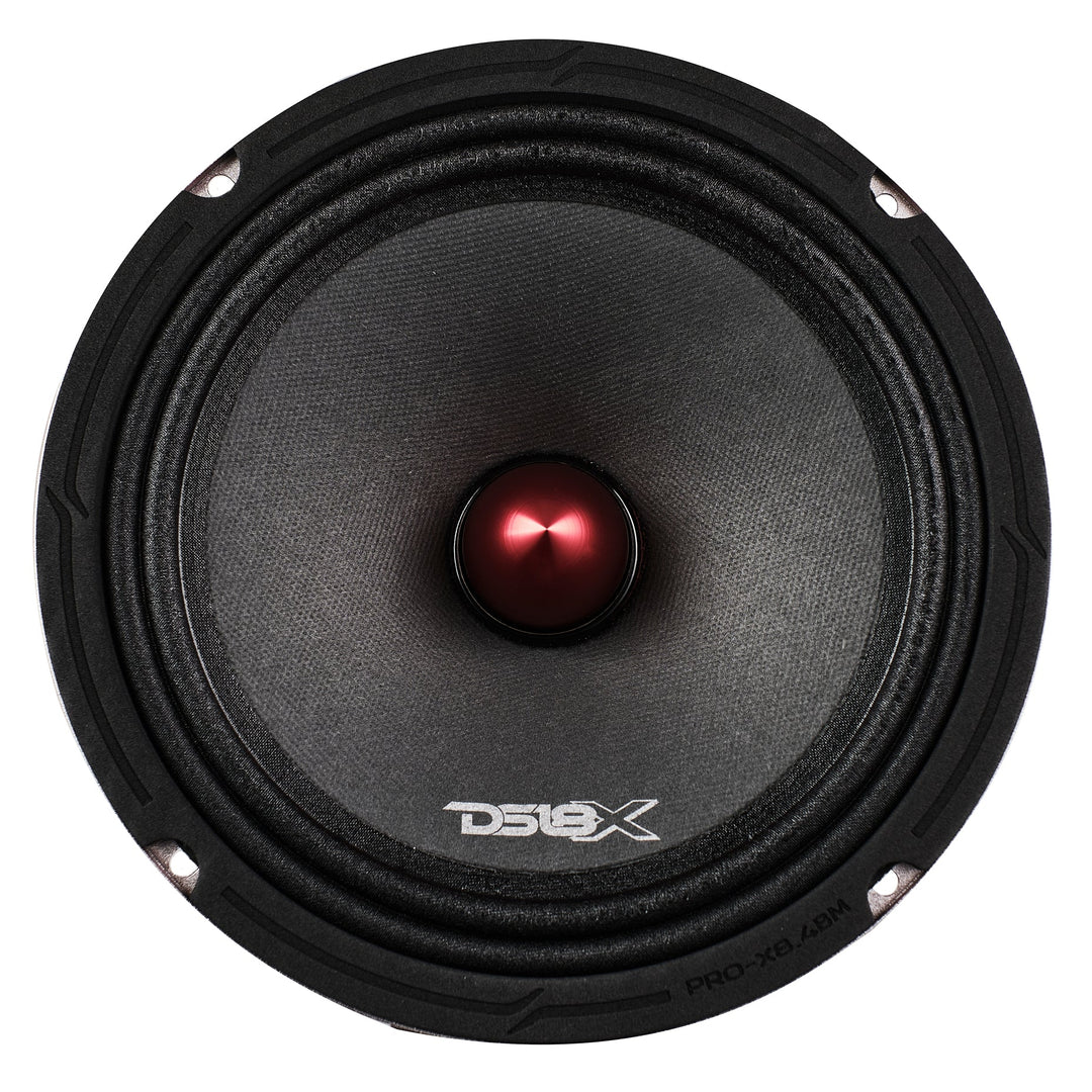 DS18 PRO-X8.4BM Altavoz de rango medio de 8" con bala de aluminio y bobina móvil de 1,5" - 275 vatios Rms 4 ohmios