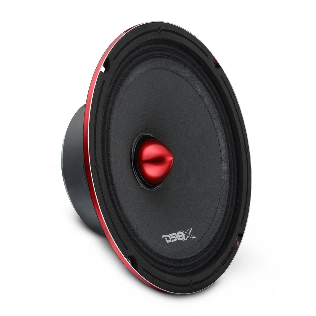 DS18 PRO-X8.4BMSL Slim 8" Mid-Range Bullet Loudspeaker - 250 Watts Rms 4-ohm
