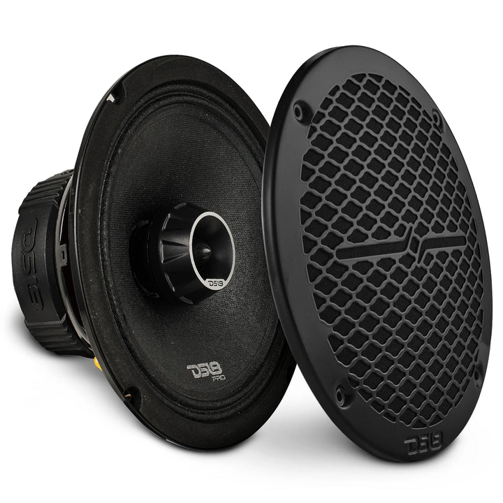 DS18 PRO-ZT8 Altavoz coaxial de 2 vías de 8" con tweeter tipo bala incorporado y bobina móvil de 1,5" - 275 vatios Rms 4 ohmios