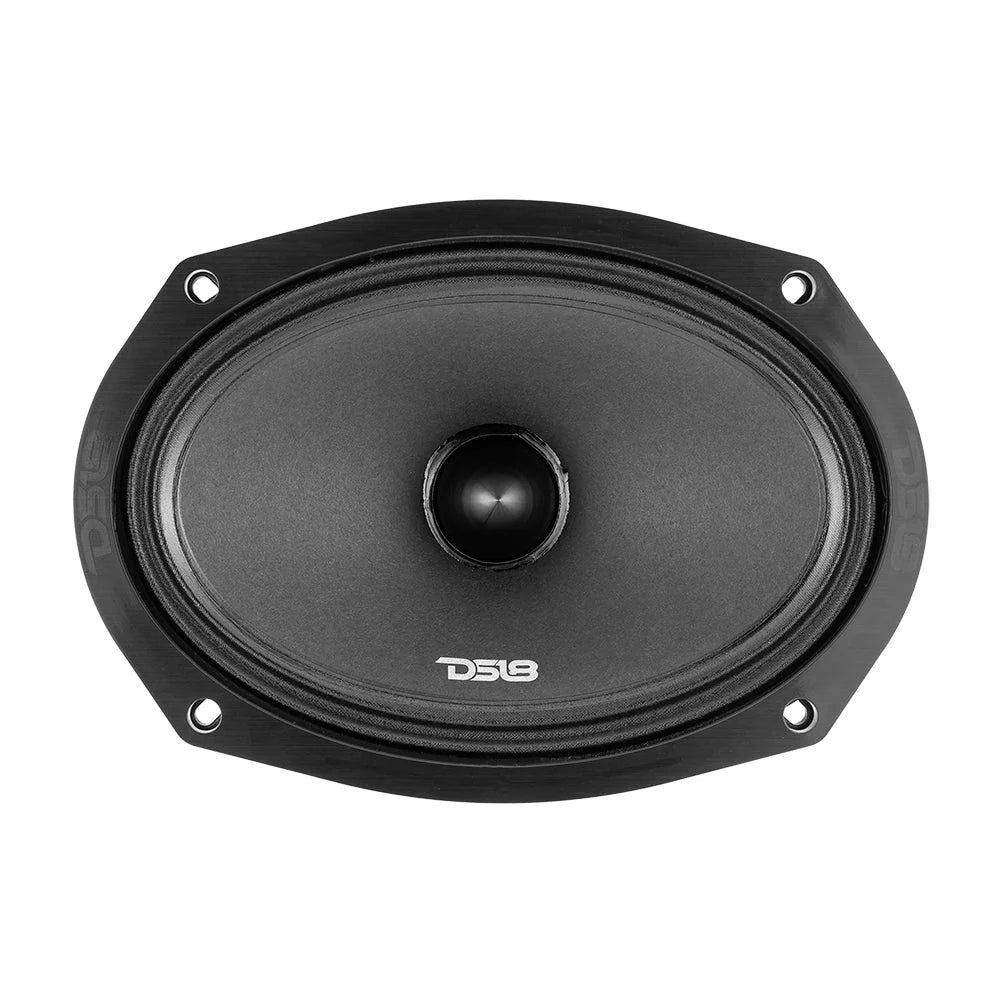 DS18 Combo 2x PRO-ZXI694BM 6x9" + 2x PRO-ZXI6.4BM 6.5" Mid-Range Bullet Loudspeaker Set