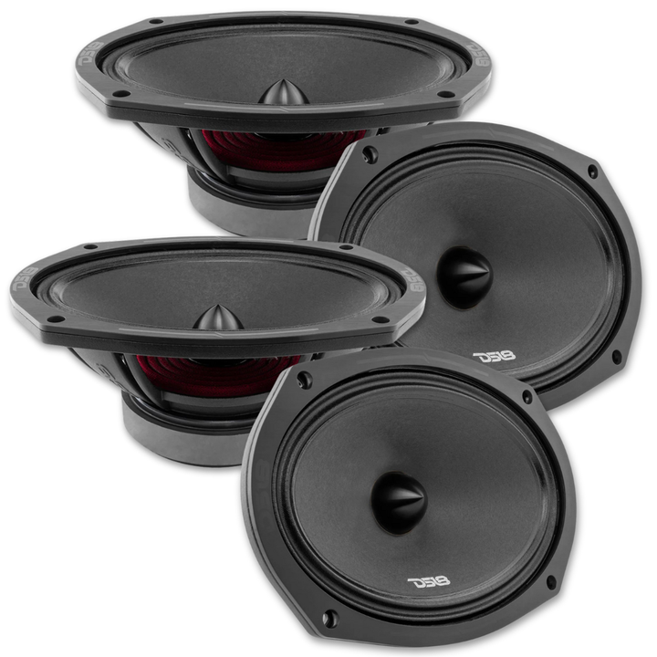 DS18 PRO-ZXI694BM 6x9" Mid-Range Loudspeaker - 300 Watts Rms 4-ohm
