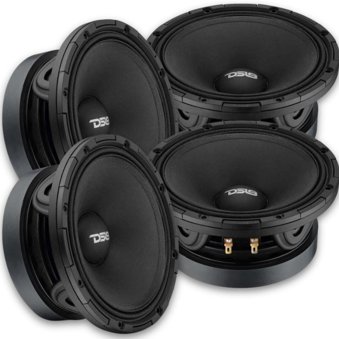 DS18 Combo - 4x PROJECT360 6.5” Mid-Range Loudspeakers - 300 Watts Rms 4-ohm or 8-ohm