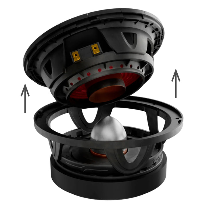 DS18 Combo - 4x PROJECT360 6.5” Mid-Range Bullet Loudspeakers - 300 Watts Rms 4-ohm