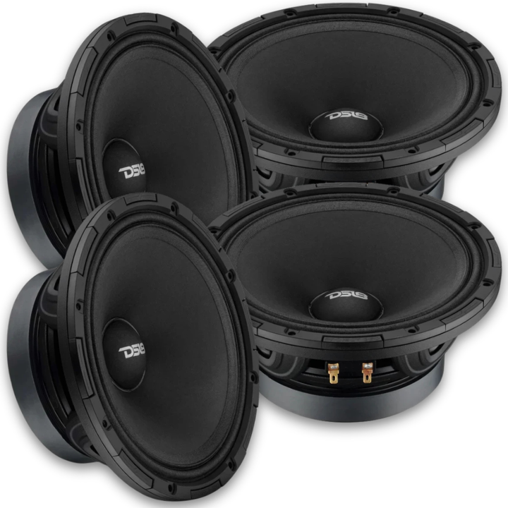 DS18 Combo - 4x PROJECT360 8” Mid-Range Loudspeakers - 300 Watts Rms 4-ohm or 8-ohm
