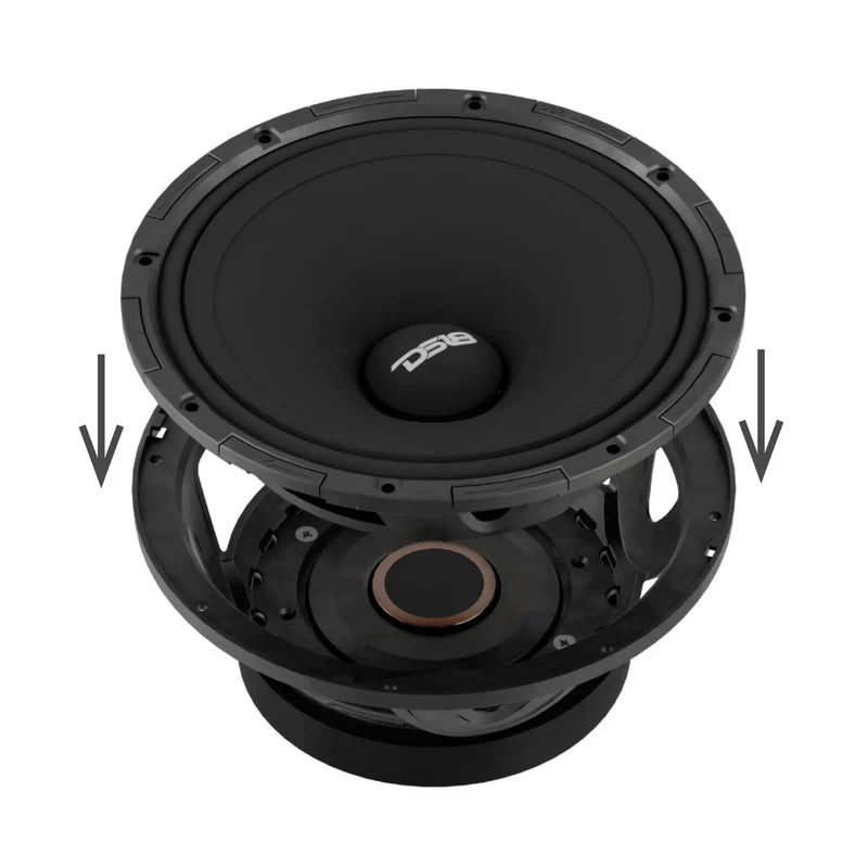 DS18 Combo - 4x PROJECT360 8” Mid-Range Loudspeakers - 300 Watts Rms 4-ohm or 8-ohm