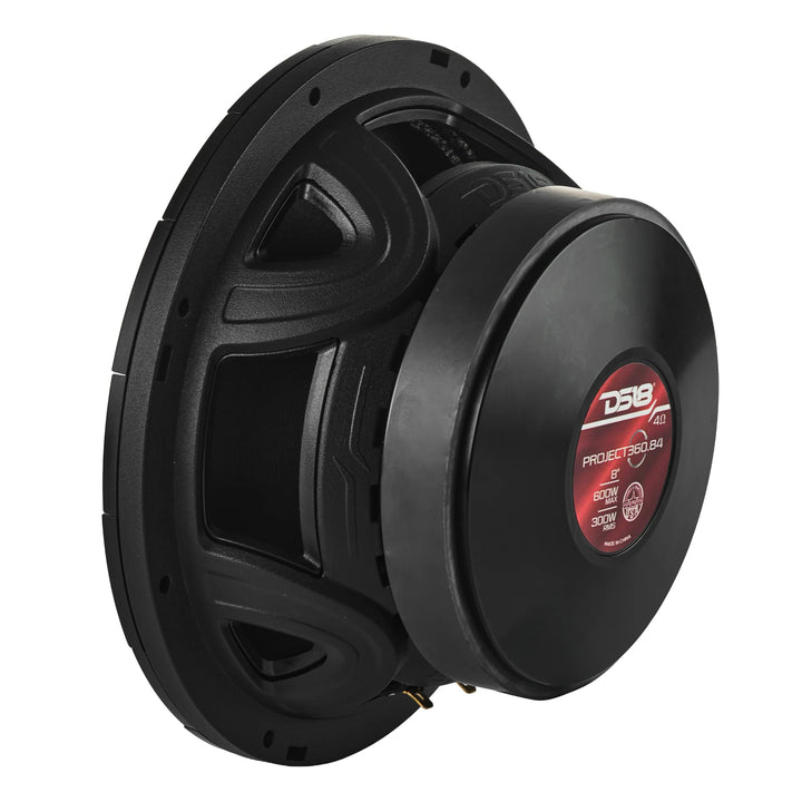 DS18 PROJECT360 8” Mid-Range Loudspeaker - 300 Watts Rms 4-ohm