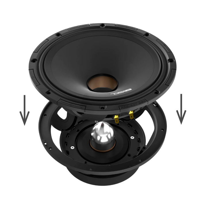 DS18 PROJECT360 8” Mid-Range Bullet Loudspeaker - 300 Watts Rms 4-ohm or 8-ohm