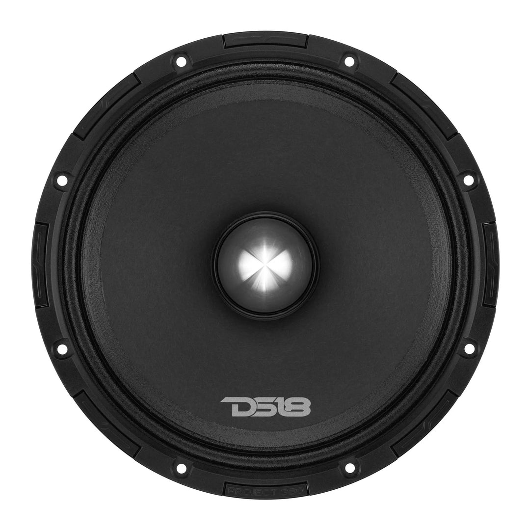 DS18 PROJECT360 8” Mid-Range Bullet Loudspeaker - 300 Watts Rms 4-ohm or 8-ohm