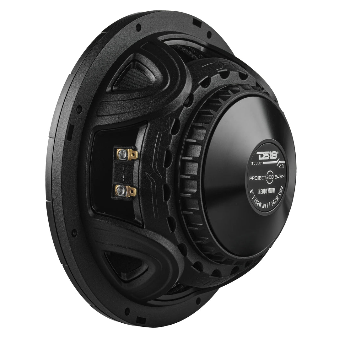 DS18 PROJECT360 8" Neodymium Bullet Loudspeaker - 350 Watts Rms 4-ohm or 8-ohm