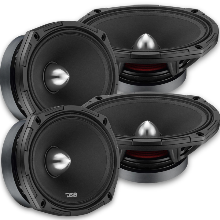 DS18 Combo - 4x PROJECT360 6x9” Mid-Range Bullet Loudspeakers - 300 Watts Rms 4-ohm