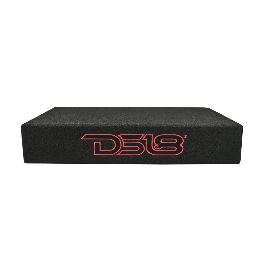 DS18 PU210A Dual 10" Subwoofer Enclosure with Built-in Amplifier - 350 Watts Rms 2-ohm