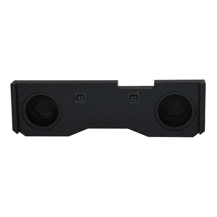 QBOMB Dual 10" Sealed Subwoofer Enclosure - Fits 2014-18 Chevy/GMC Crew Cab