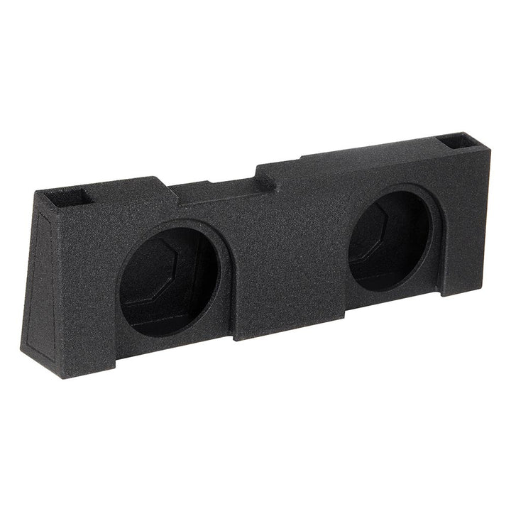 QBOMB Dual 12" Slot Ported Subwoofer Enclosure - Fits 2014-18 Chevy/GMC Crew Cab and Double Cab