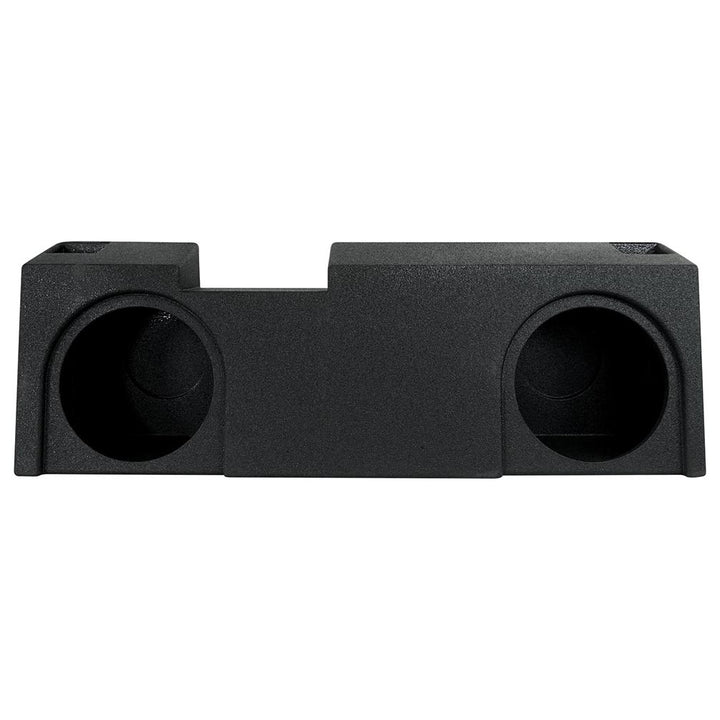QBOMB Dual 12" Slot Ported Subwoofer Enclosure - Fits 2019-24 Chevy/GMC Crew Cab and Double Cab