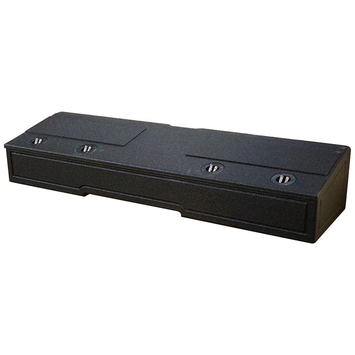 QBOMB Quad 8" Slot Ported Subwoofer Enclosure - Fits 2007-24 Chevy/GMC Crew Cab