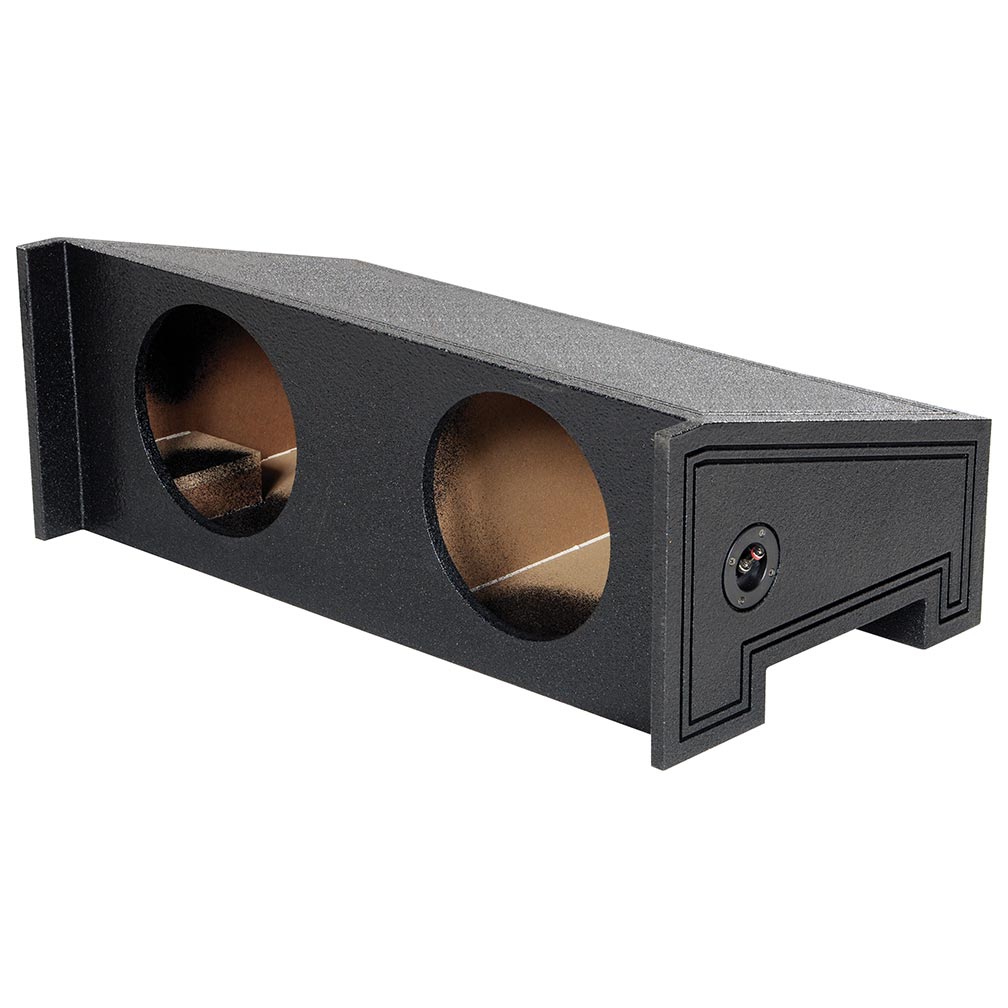 QBOMB Dual 10″ Sealed Subwoofer Enclosure - 1.25 cu.ft. Per Sub - Fits All Jeeps