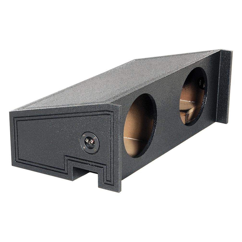 QBOMB Dual 10″ Sealed Subwoofer Enclosure - 1.25 cu.ft. Per Sub - Fits All Jeeps