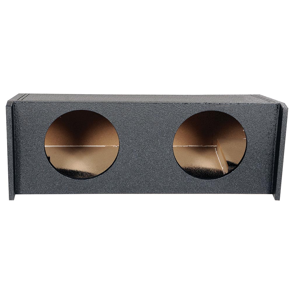 QBOMB Dual 10″ Sealed Subwoofer Enclosure - 1.25 cu.ft. Per Sub - Fits All Jeeps