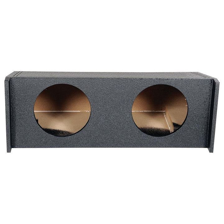 QBOMB Dual 10″ Sealed Subwoofer Enclosure - 1.25 cu.ft. Per Sub - Fits All Jeeps