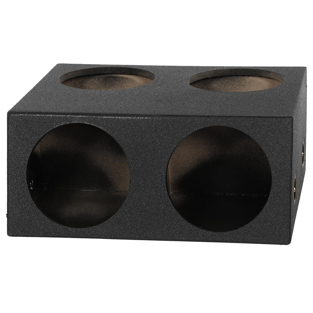 QBOMB Quad 12″ Sealed Subwoofer Enclosure - 1.00 cu.ft. Per Sub
