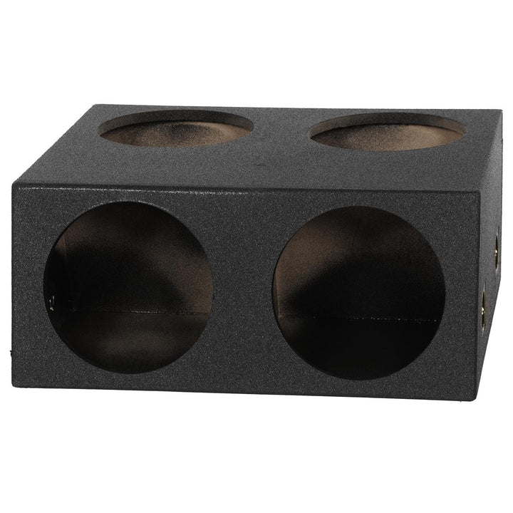 QBOMB Quad 12″ Sealed Subwoofer Enclosure - 1.00 cu.ft. Per Sub