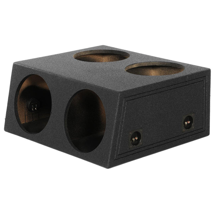 QBOMB Quad 12″ Sealed Subwoofer Enclosure - 1.00 cu.ft. Per Sub