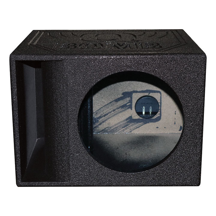 QBOMB Single 12″ Kerfed Slot Ported Subwoofer Enclosure - 2.01 cu.ft.