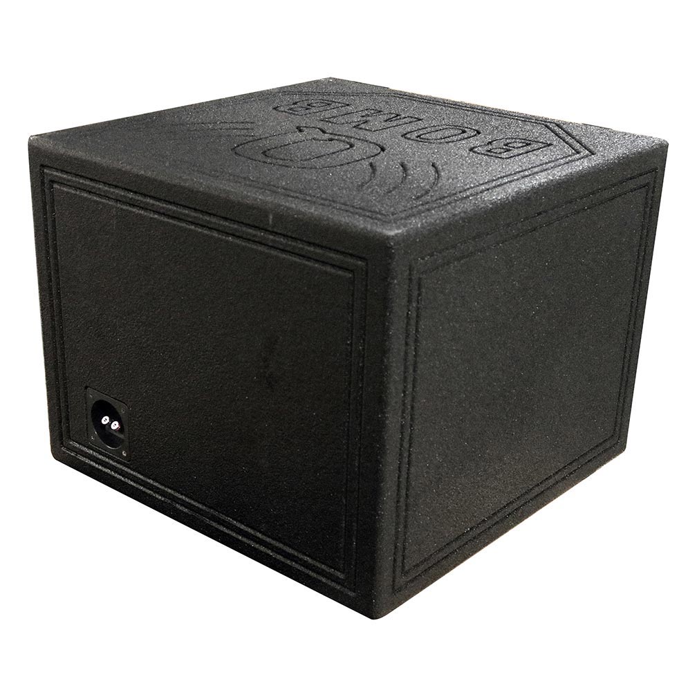 QBOMB Single 12″ Kerfed Slot Ported Subwoofer Enclosure - 2.01 cu.ft.