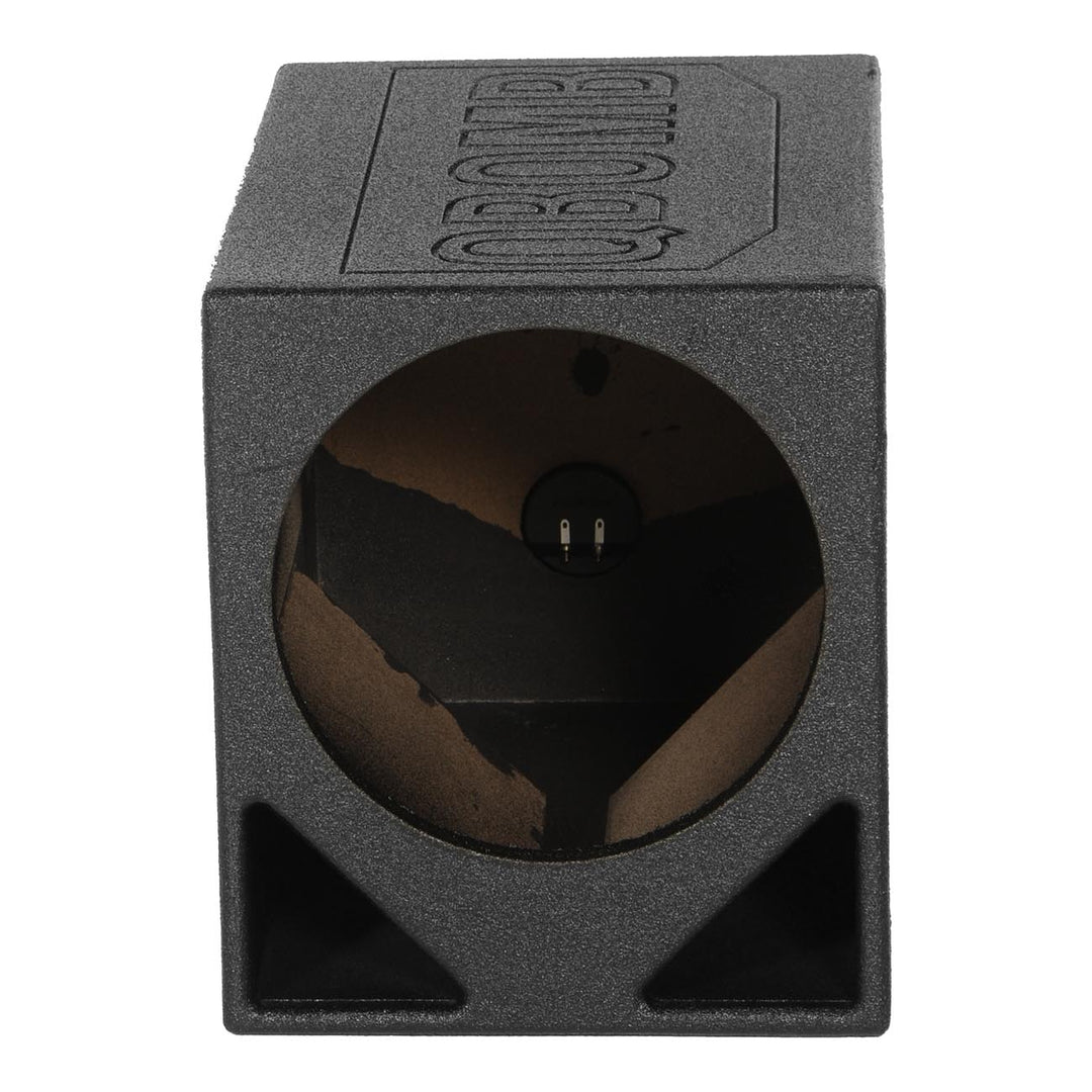 QBOMB Single 12" Turbo Ported Subwoofer Enclosure - 2.2 cu.ft.