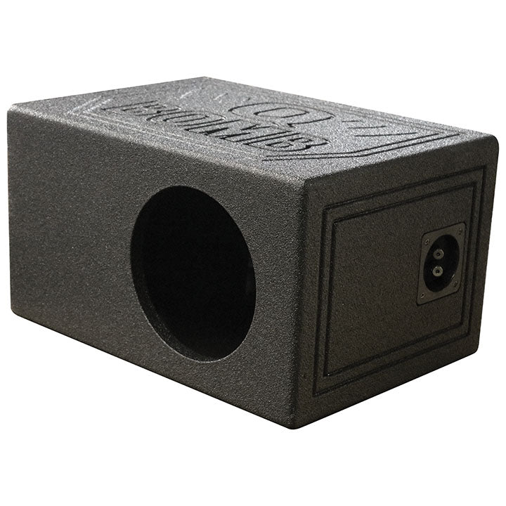QBOMB Single 8" Slot Ported Subwoofer Enclosure - 1.0 cu.ft.