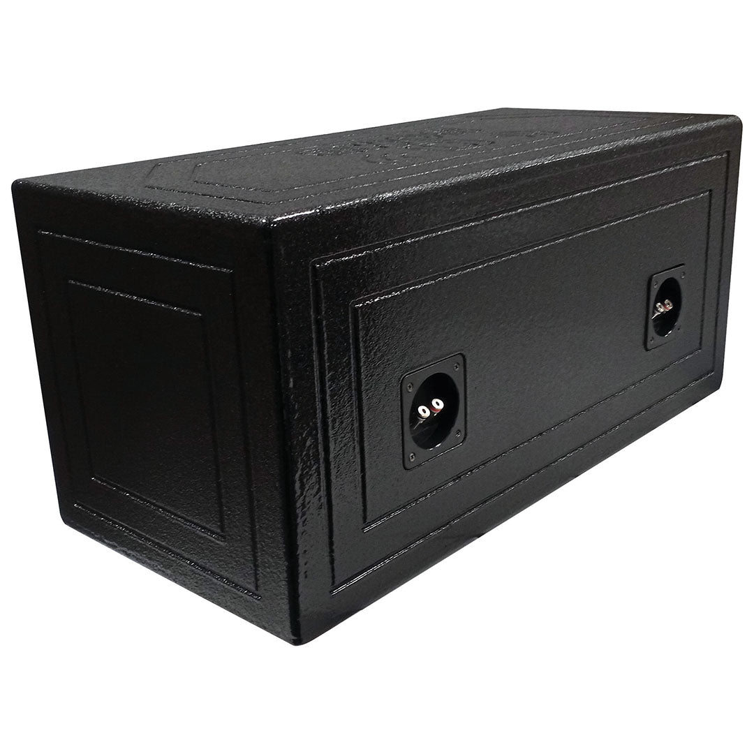 QBOMB Dual 8" Slot Ported Subwoofer Enclosure - 1.0 cu.ft. Per Sub
