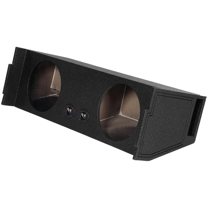 QBOMB Dual 10" Ported Down Fire Subwoofer Enclosure - Fits All Full Size SUV
