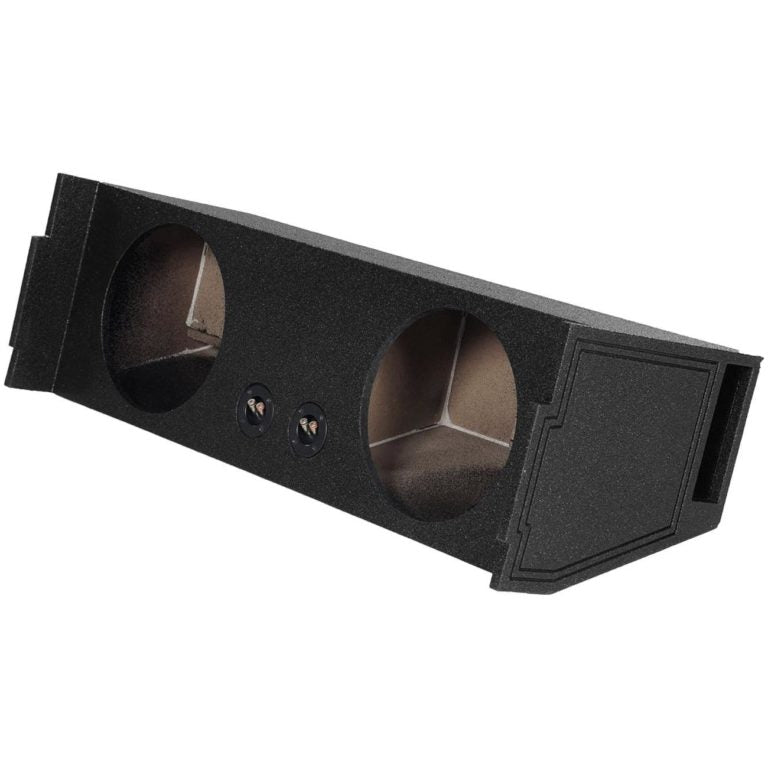 QBOMB Dual 12" Ported Down Fire Subwoofer Enclosure - Fits All Full Size SUV