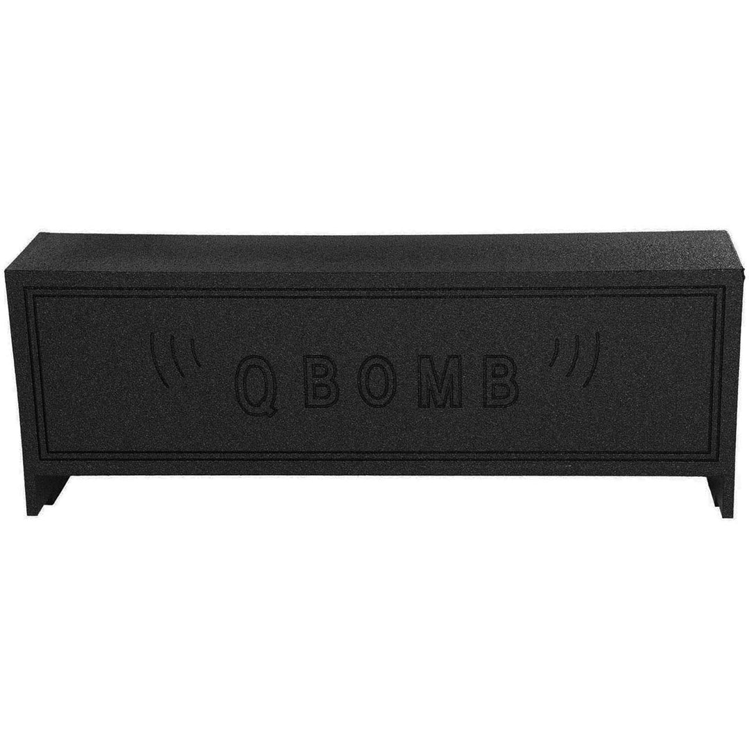 QBOMB Dual 12" Ported Down Fire Subwoofer Enclosure - Fits All Full Size SUV