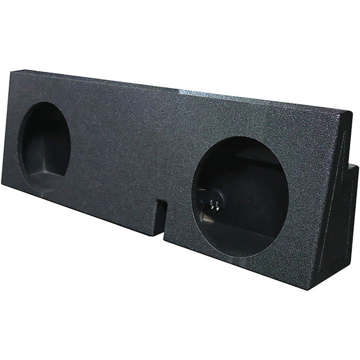 QBOMB Dual 12" Sealed Subwoofer Enclosure - Fits 2005-24 Toyota Tacoma Double Cab