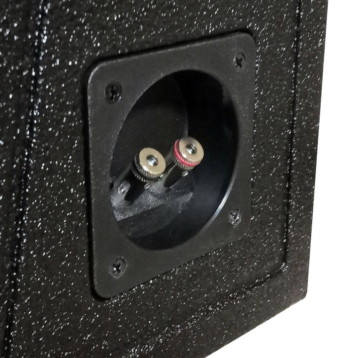 QBOMB Single 10" Behind Seat Ported Subwoofer Enclosure - 1.17 cu.ft.