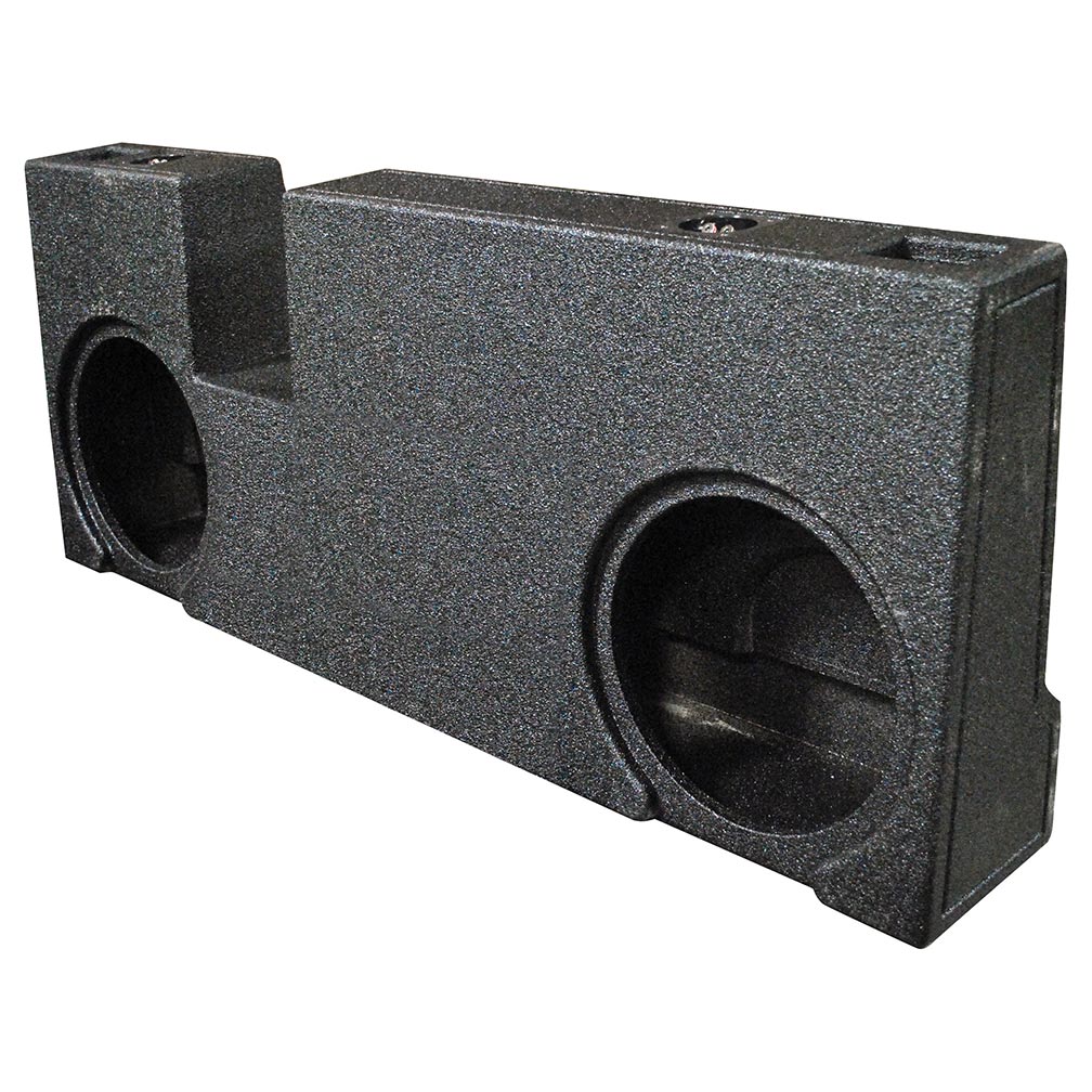 QBOMB Dual 12" Ported Subwoofer Enclosure - Fits 2007-24 Toyota Tundra Double Cab